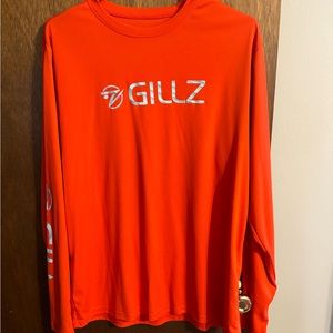 Gillz men’s fishing shirt, long sleeve size large